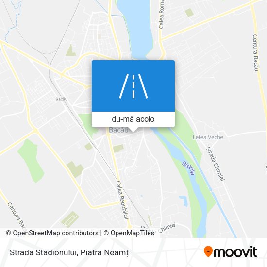 Hartă Strada Stadionului