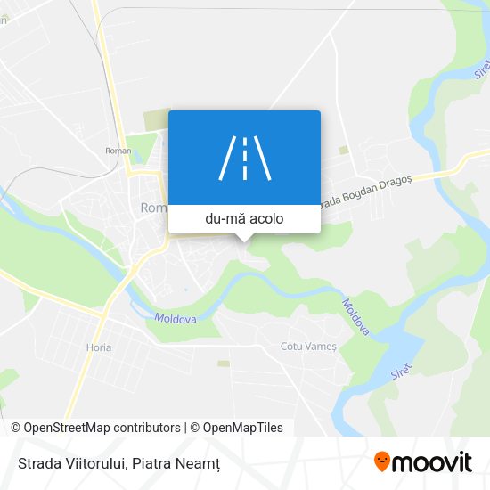 Hartă Strada Viitorului