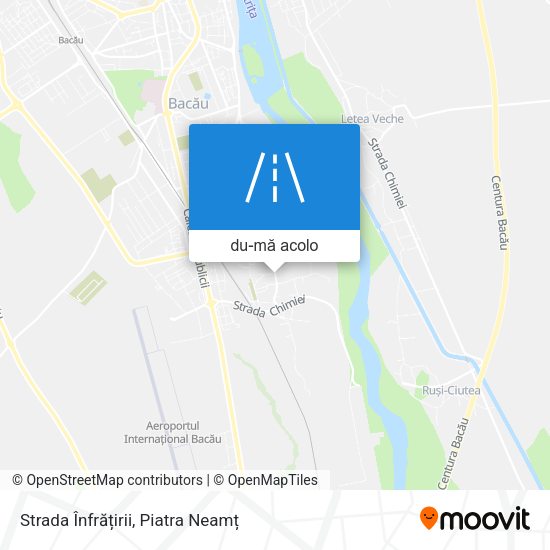 Hartă Strada Înfrățirii