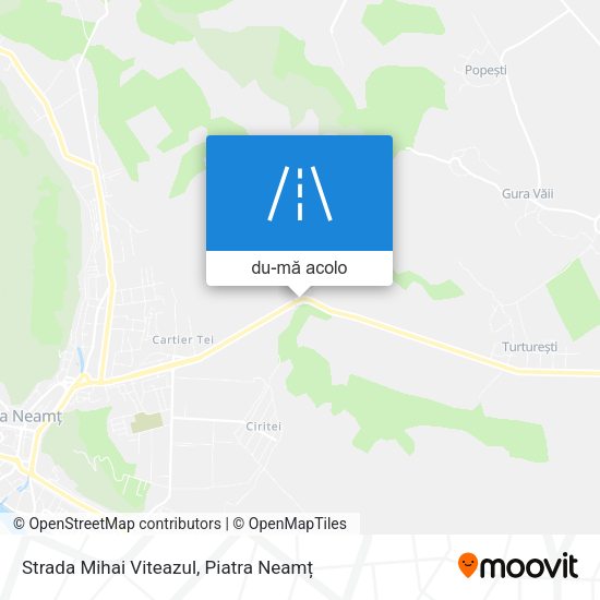 Hartă Strada Mihai Viteazul