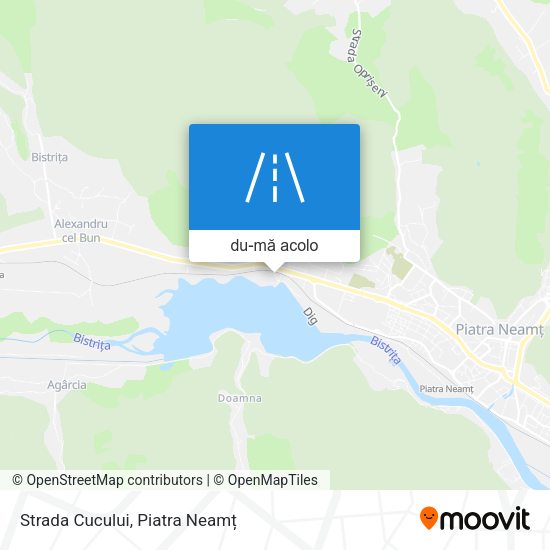 Hartă Strada Cucului