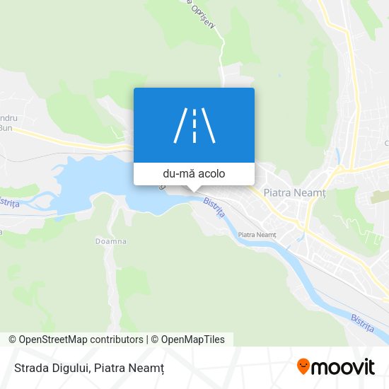 Hartă Strada Digului