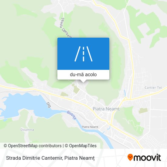 Hartă Strada Dimitrie Cantemir