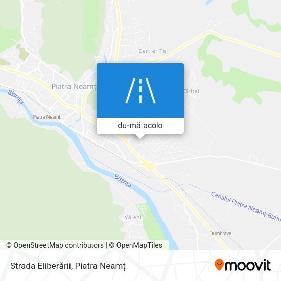 Hartă Strada Eliberării