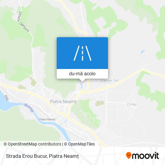 Hartă Strada Erou Bucur