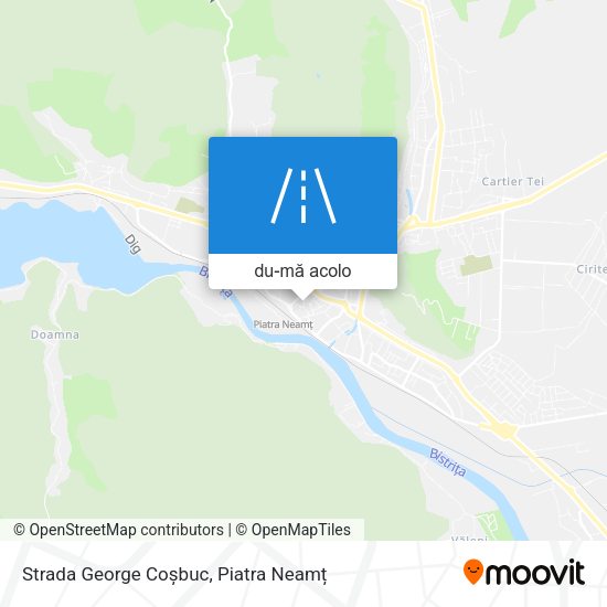 Hartă Strada George Coșbuc