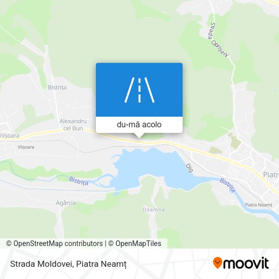 Hartă Strada Moldovei