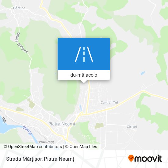 Hartă Strada Mărțișor