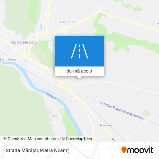 Hartă Strada Mărăști