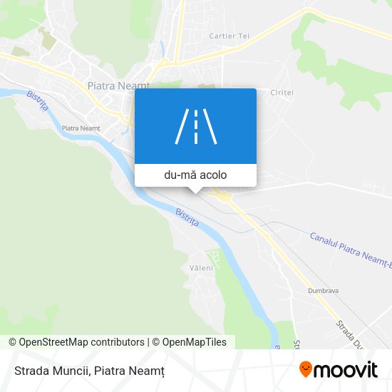 Hartă Strada Muncii