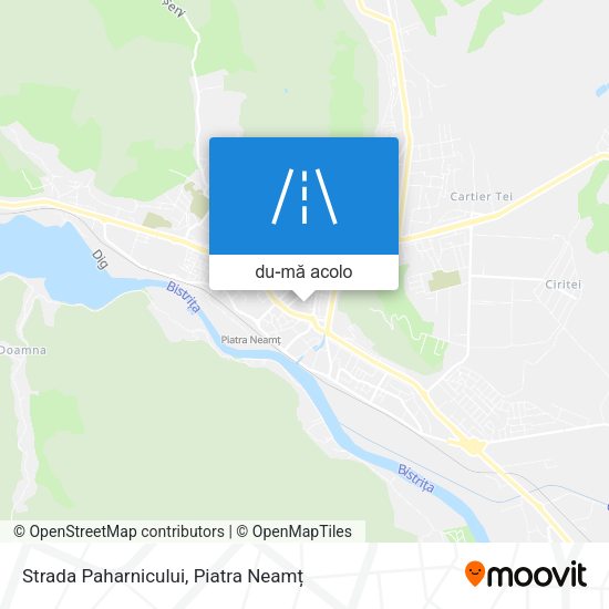 Hartă Strada Paharnicului