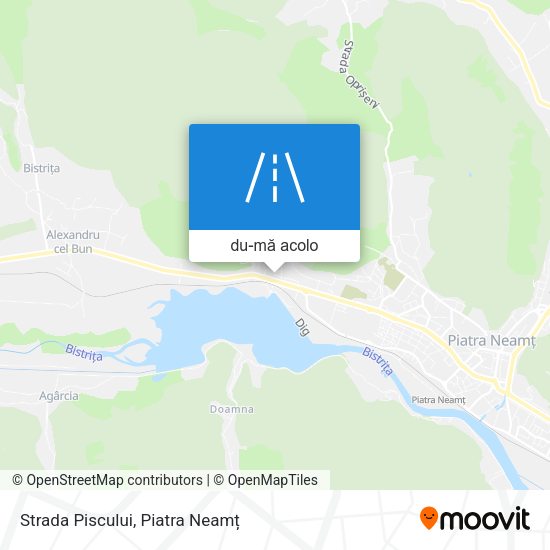 Hartă Strada Piscului
