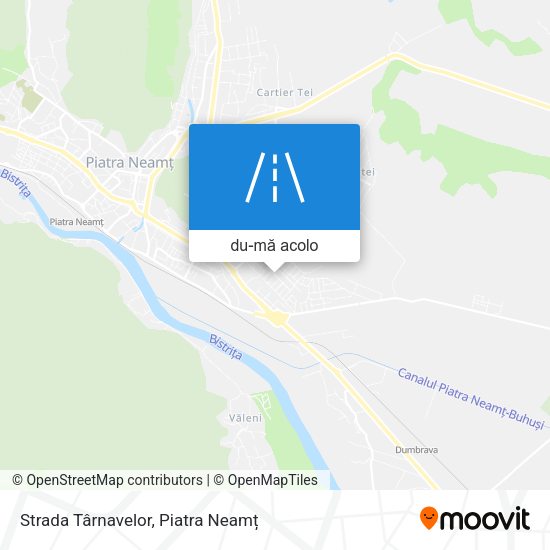 Hartă Strada Târnavelor