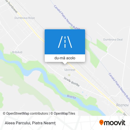 Hartă Aleea Parcului