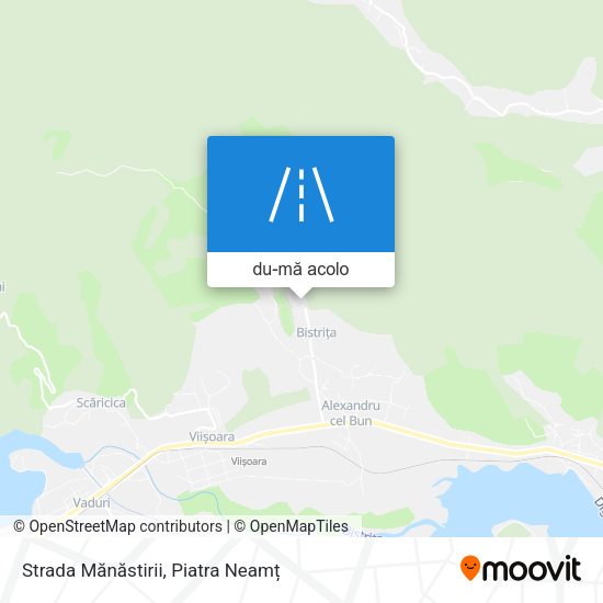 Hartă Strada Mănăstirii