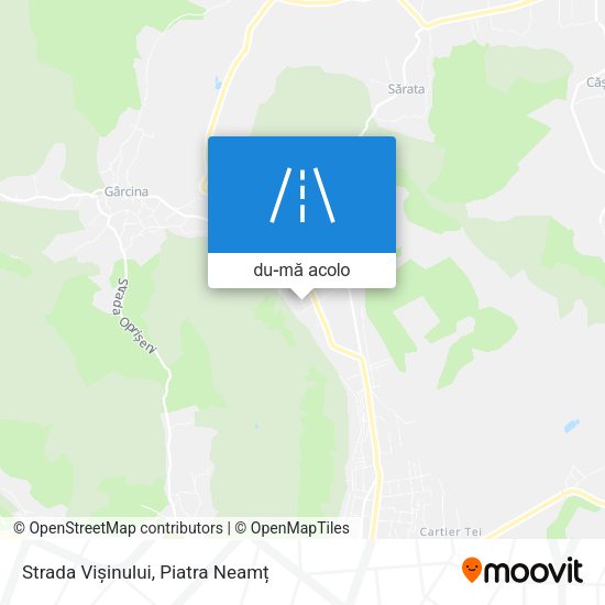 Hartă Strada Vișinului