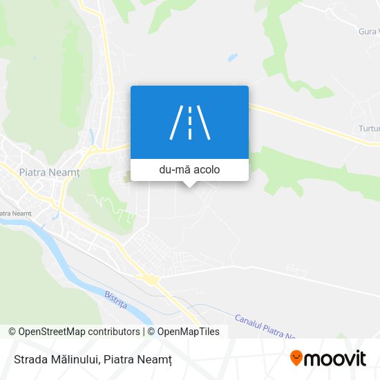 Hartă Strada Mălinului