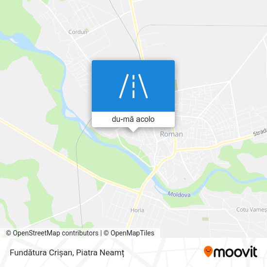 Hartă Fundătura Crișan