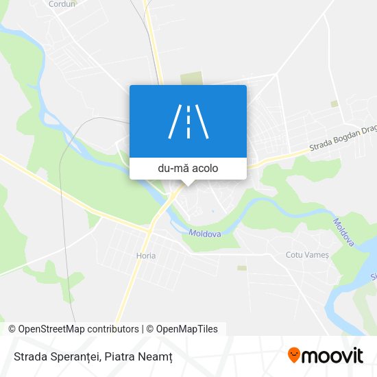 Hartă Strada Speranței