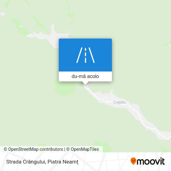 Hartă Strada Crângului