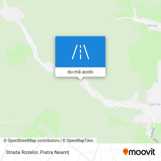 Hartă Strada Rozelor