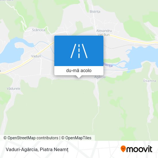 Hartă Vaduri-Agârcia