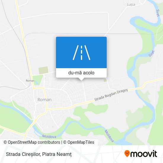 Hartă Strada Cireșilor