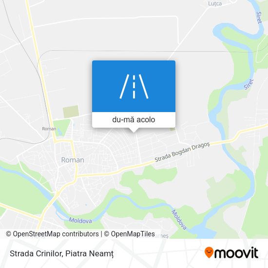 Hartă Strada Crinilor