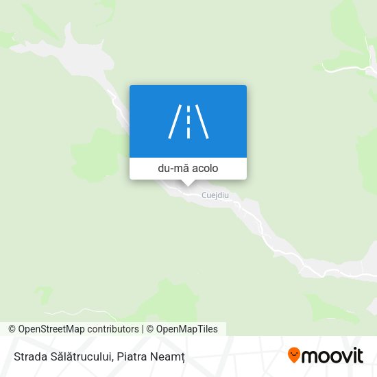 Hartă Strada Sălătrucului