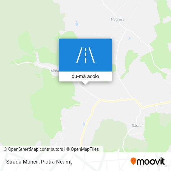 Hartă Strada Muncii