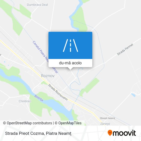 Hartă Strada Preot Cozma