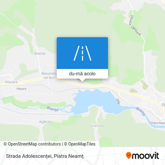 Hartă Strada Adolescenței