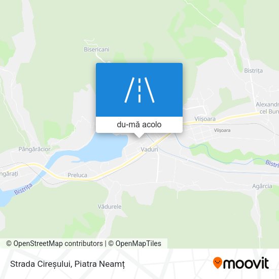 Hartă Strada Cireșului