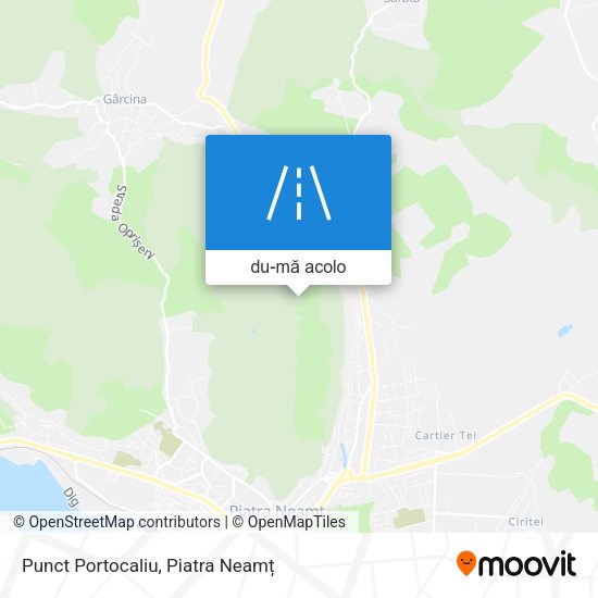 Hartă Punct Portocaliu