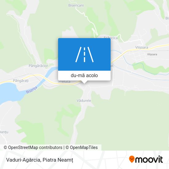 Hartă Vaduri-Agârcia
