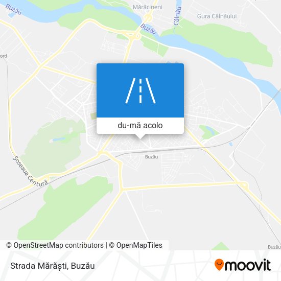 Hartă Strada Mărăști