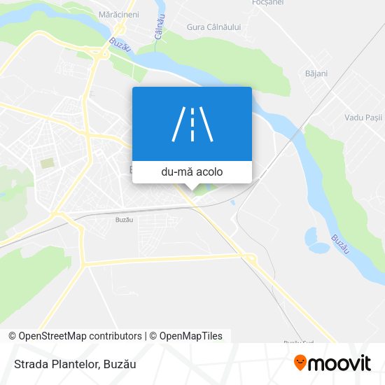 Hartă Strada Plantelor
