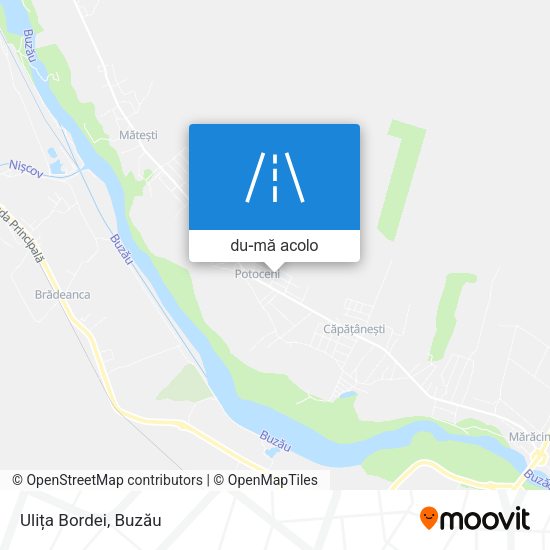 Hartă Ulița Bordei