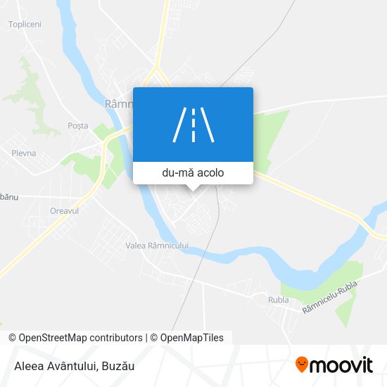 Hartă Aleea Avântului