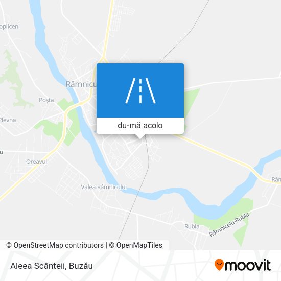 Hartă Aleea Scânteii