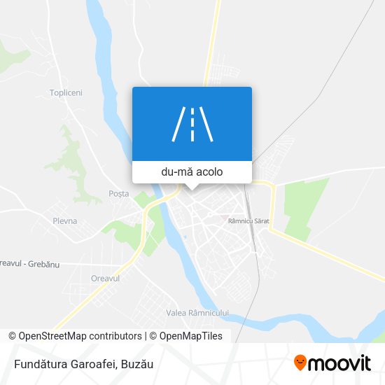 Hartă Fundătura Garoafei