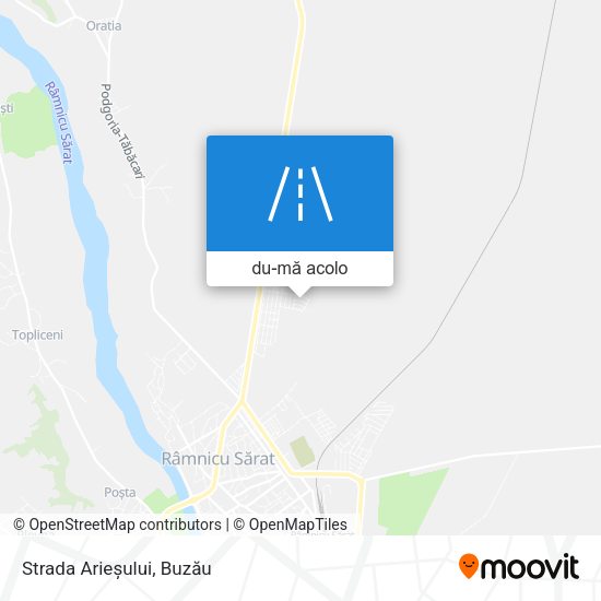 Hartă Strada Arieșului