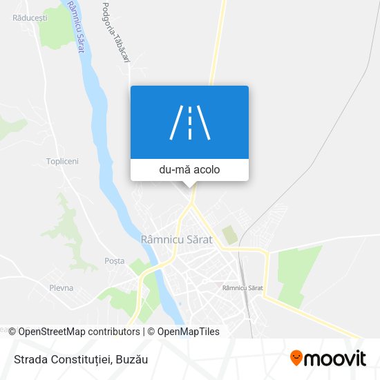 Hartă Strada Constituției