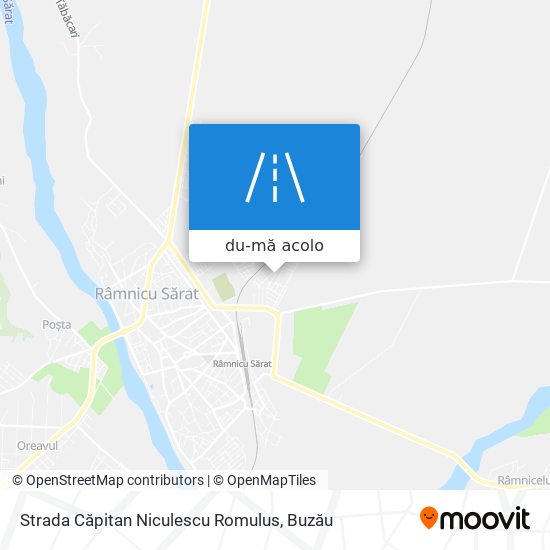 Hartă Strada Căpitan Niculescu Romulus