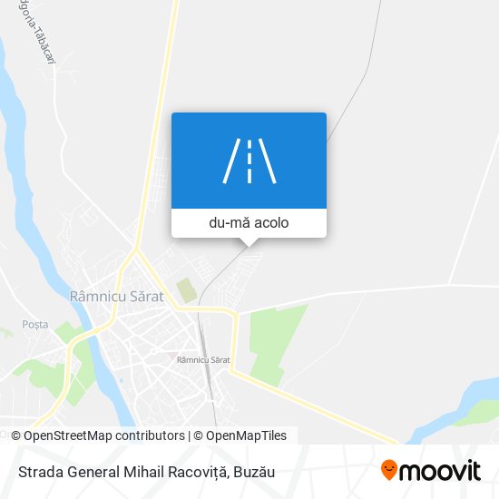 Hartă Strada General Mihail Racoviță