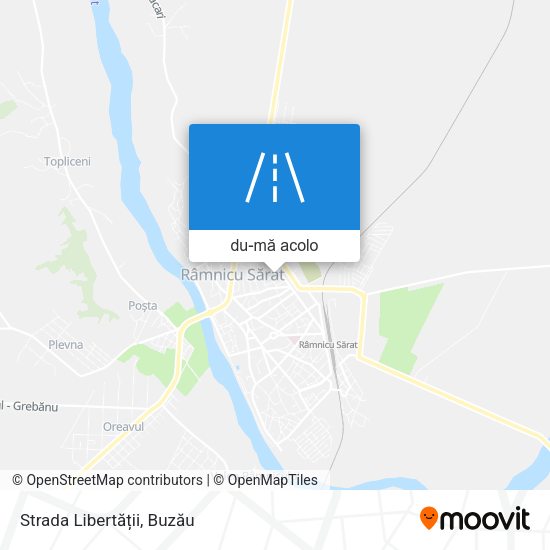 Hartă Strada Libertății