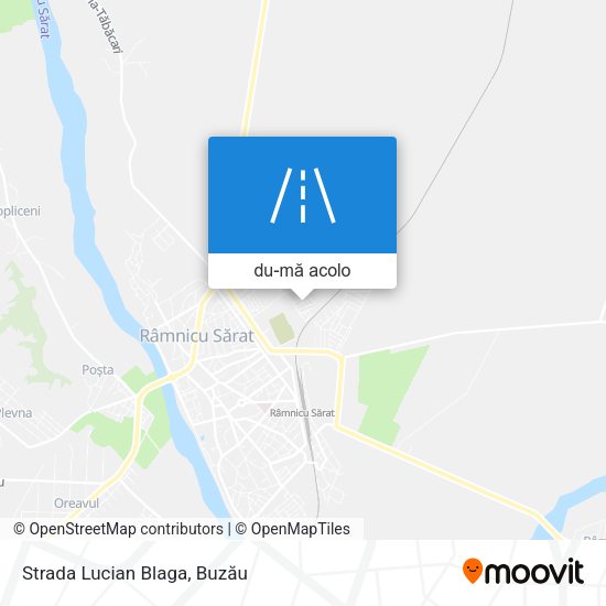 Hartă Strada Lucian Blaga