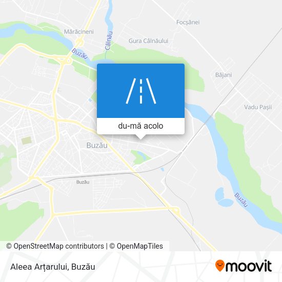 Hartă Aleea Arțarului