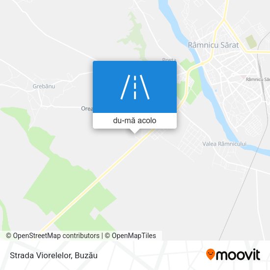 Hartă Strada Viorelelor