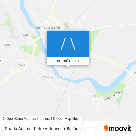 Hartă Strada Arhitect Petre Antonescu